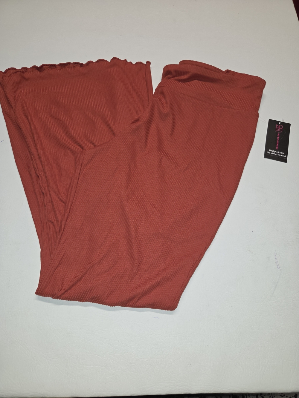 No Boundaries Ribbed Flare Pants new with tags fall vibes 3XL